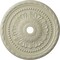 Ekena Millwork Palmetto Ceiling Medallion (Canopies up to 7 5/8"), 31 1/2"OD x 3 5/8"ID x 1 3/4"P, Clear Yellow CM31PMCYF - alternate 1